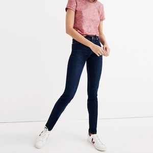 Madewell 9" Mid-Rise Skinny Jeans in Larkspur‎ Wash Tencel Denim Edition 28